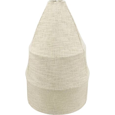 Suspension coton naturel ambiance chaleureuse pour salon - naturel écru coton (1/3)
