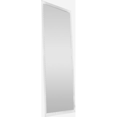 Specchio da parete rettangolare con cornice in alluminio Suva - Bianco