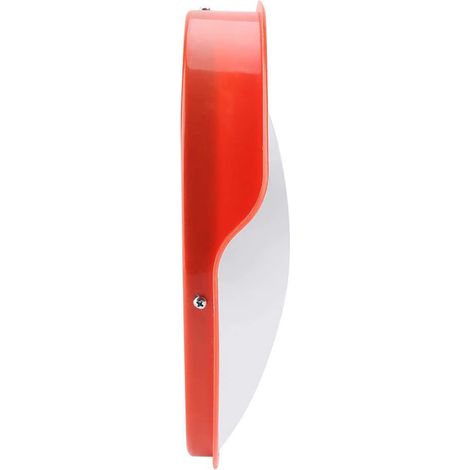 Rétroviseur de sécurité routière convexe grand angle de 45 cm pour allée, avec accessoires de montage (1/5)