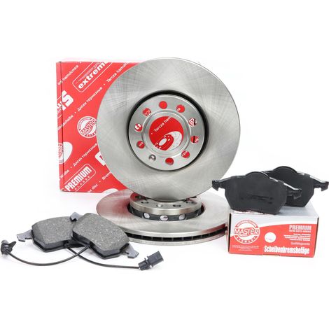 SET DISCHI E PASTIGLIE FRENO ANTERIORI AUDI, VW (1/5)