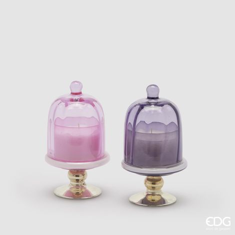 EDG Candela Alzatina Profumata Nordic Wood Lilla H 16 (1/4)