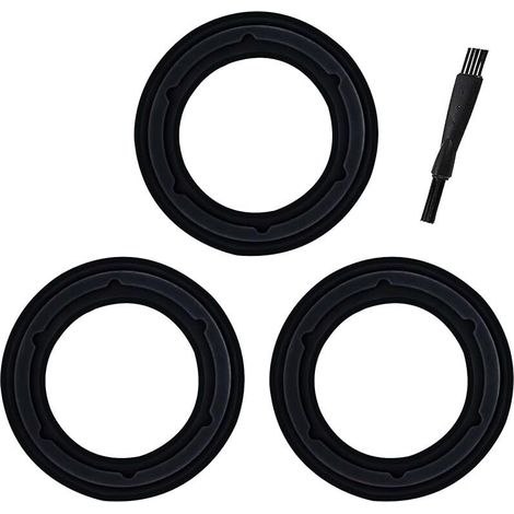 Ensemble de 3 joints d'étanchéité pour joint de lame Monsieur Cuisine Connect,joint de remplacement pour accessoires de robot culinaire Monsieur Cuisine Edition Plus et Smart(avec brosse de nettoyage) (1/5)