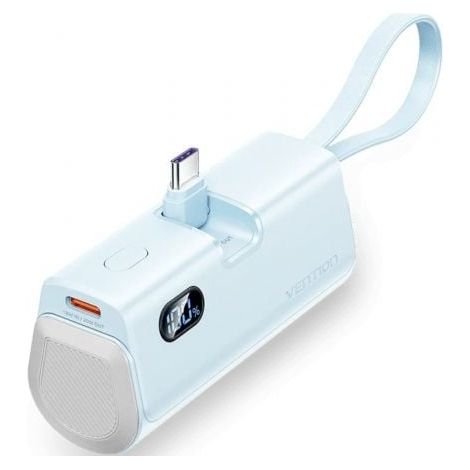 Powerbank 4.800mAh Vention FHQL0/ 22.5W/ Azul