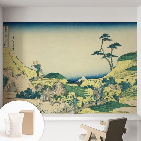 Carta Da Parati Non Tessuto - Con Colla Inclusa per Camera da Letto - Facile da Applica - Motivo decorativo paesaggio rurale 152x104 cm (1/5)