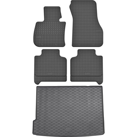 Juego de alfombrillas de goma para coche y maletero para BMW X2 F39 SUV (2018-2023). (1/5)