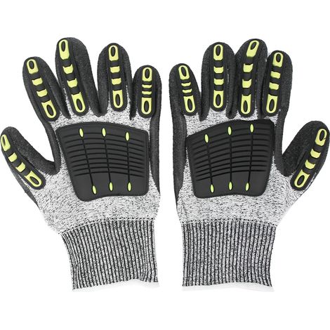 Gants anti-coupure niveau 5, antidérapants et respirants, pour cyclisme et escalade en montagne (1/5)