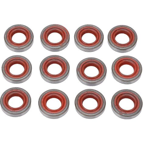 12Pcs Joint d'étanchéité de tondeuse Kit en Fer et ABS Remplacement pour Stihl FS80 FS85 (1/4)