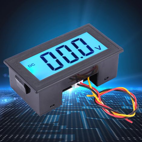 Voltmètre numérique à trois fils YB5135DB avec affichage LCD (1/5)