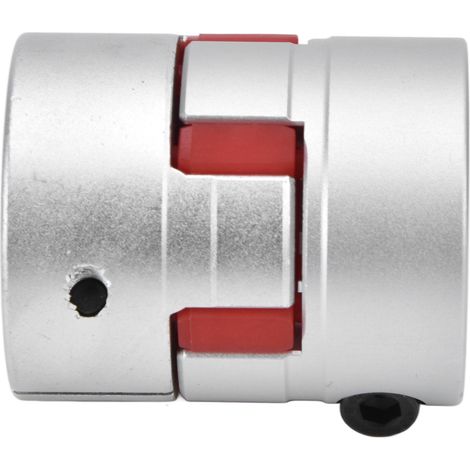Flexible Kupplung aus Aluminiumlegierung, pflaumenbaumförmiger Wellenverbinder, 40 mm Durchmesser, 49 mm Länge, Übertragungshülse. (1/5)