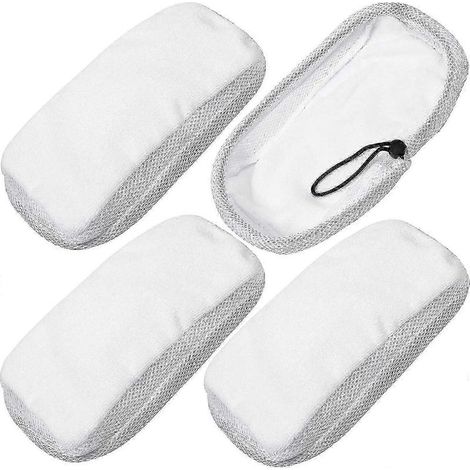 Panni di pulizia per pavimenti duri che sono compatibili con il pulitore a vapore 9-in-1 Morphy Richards 720020 70495 (pack di 4) (1/5)