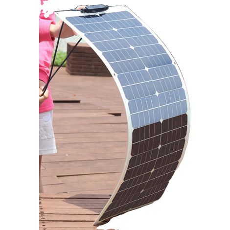 Panneau Solaire Flexible 80W, Haute Efficacité 22%, Léger 1,14 kg (1/2)