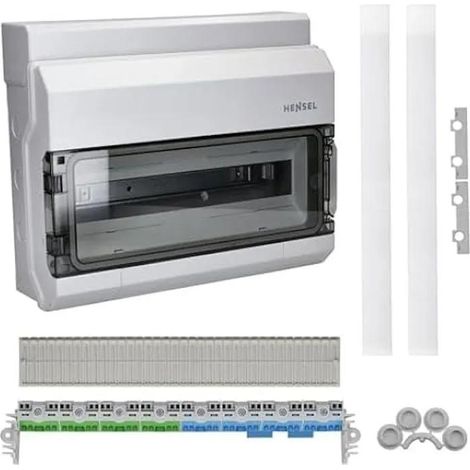 Hensel KV 1518 armario de distribución gris IP54 (1/3)