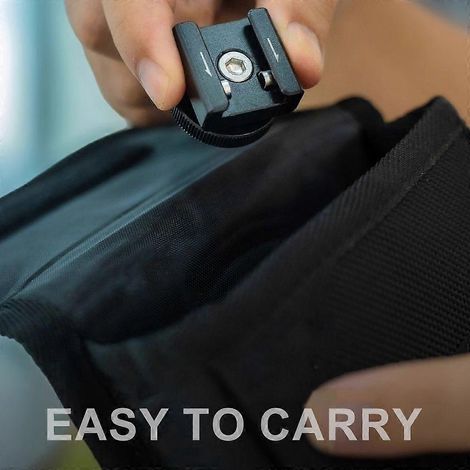 Support de griffe pour microphones sans fil, adaptateur pour interviews et concerts (1/4)