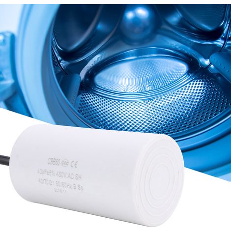 CBB60 Condensateur de fonctionnement moteur écologique 450V 40uf ESR 0.2 pour électroménager (1/5)