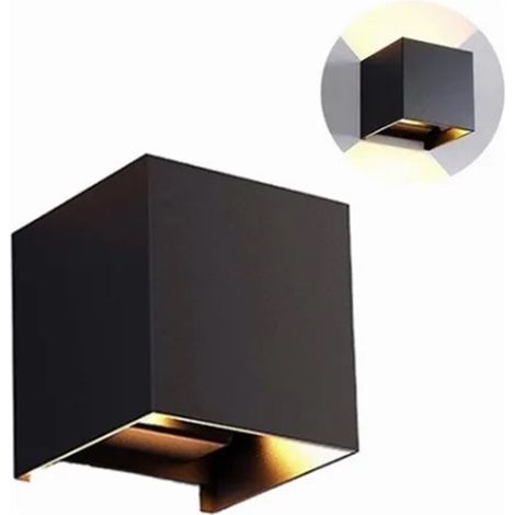 Applique murale LED extérieure 6W, moderne, simple et innovante, étanche, idéale pour les couloirs d'hôtel, les escaliers, les salons et les chambres. (1/5)