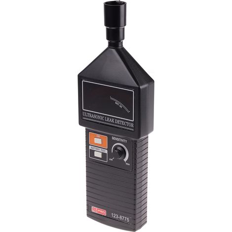 Rs Pro – Détecteur de fuite à ultrasons – Alimentation 9V – Affichage LED – Pour espaces confinés – Détection de gaz non inflammables (1/3)