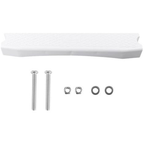 Eosnow Pédale d'échelle antidérapante en plastique blanc, accessoire de remplacement pour spa de piscine à sources chaudes (1/5)