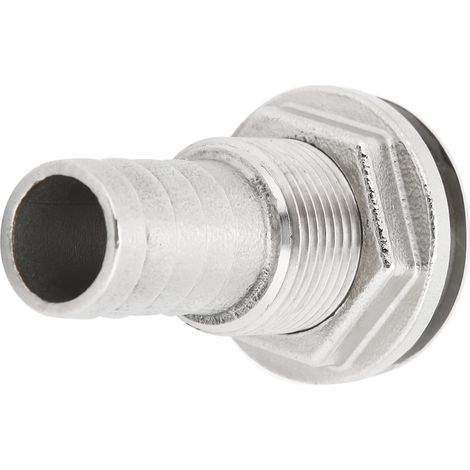 Raccord marin en acier inoxydable 3/4 pouce, embout barbelé pour tuyaux, pièce bateau et quincaillerie maritime (1/5)