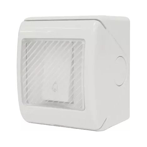 Scs Sentinel – Bouton poussoir étanche 230V – Alimentation directe sans transformateur – Indice de protection IP55 – Pose en applique