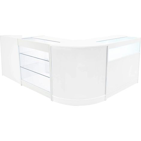 Polaris LED Shop Counter Set K900, B900, TB60 & CM60 - White