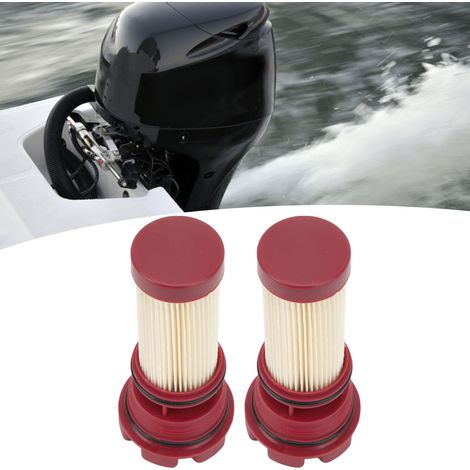 Satz mit 2 Kraftstofffiltern für Yacht-Außenbordmotoren, Teilenummern 35-8M0020349 und 35-884380T, kompatibel mit Mercury. (1/5)