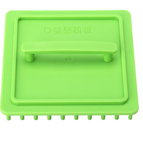 Plaque de remplissage manuelle pour gélules, 100 trous, matériel vert pour machine à poudre (1/5)