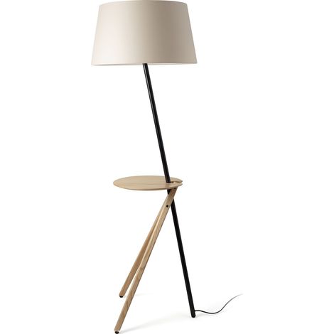 TREEWOOD, Piantana con Tavolino, Faro Barcelona