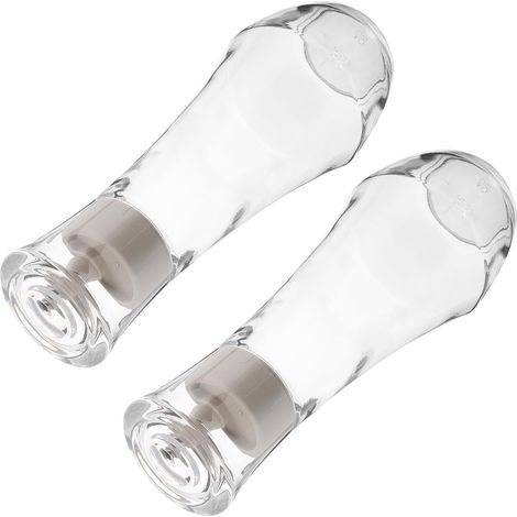 Mundwasserspender für Badezimmer 250 ml mit Deckel und