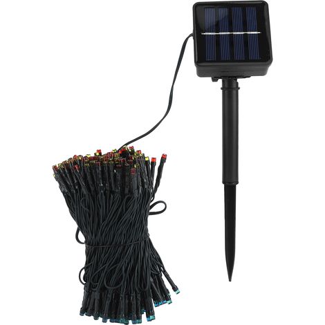1 Guirlande lumineuse solaire, 22 m, 200 LED, étanche, pour jardin, Noël, mariage (1/5)