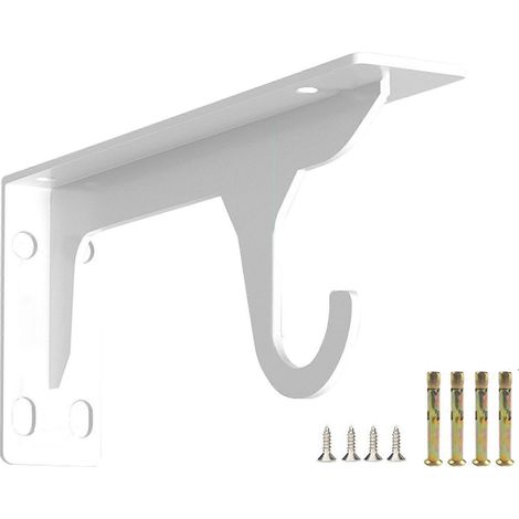 Supports muraux laminés à froid, support triangulaire robuste pour étagères flottantes dans les aménagements de cuisine et de salle de bain, 30 c-AquaForge (1/5)