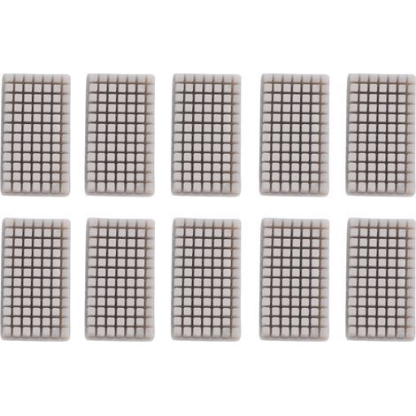 Wipe nozzle suitable for QIDI Plus 4 3D printer, hot-end silicone brush, 27x15x4.7mm, 10 pieces (1/5)
