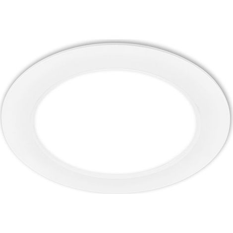 1x LED Einbaustrahler 230V LED Einbauleuchte Spots Flach Neutralweiß 17 cm (1/5)