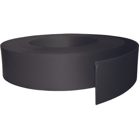 Bordure de jardin flexible rouleau 10 m - Noir (1/3)