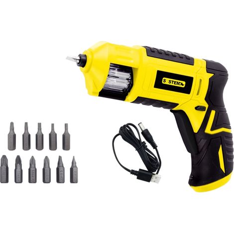 avvitatore a batteria ricaricabile system+ 3,6v