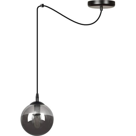 Suspension Emibig GIGI noire/graphite 1xE14 H200cm (1/5)
