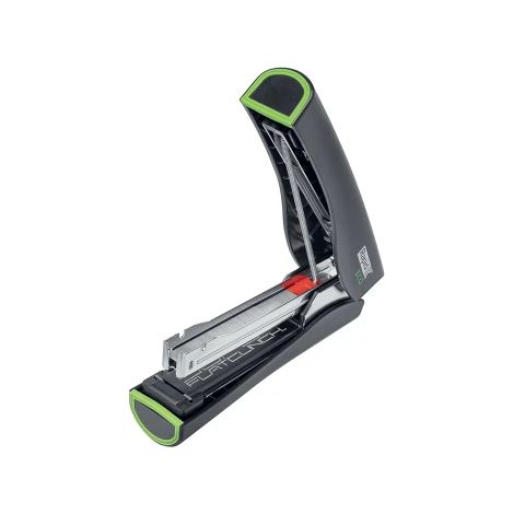 Rapid ECO Grapadora Vertical Compacta y Profesional Fabricada con Plástico Reciclado, Oficina, Casa y Escuela, Gama de Productos Sostenibles, Negro, 24509000