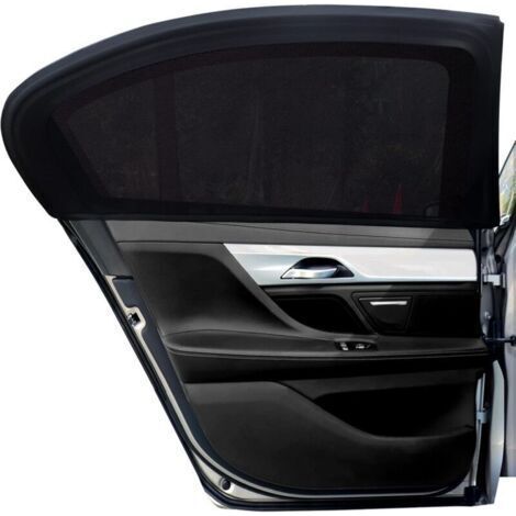 2 Pièces Chaussette Voiture Soleil par, Bloquer Les Rayons UV, (Noir) (L) (1/3)