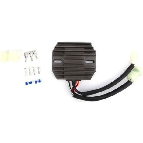 Voltage regulator-rectifier, standard original spare part 3402-682 in high-performance aluminium for Suzuki SV 650 and SV1000 motorcycles (1/5)