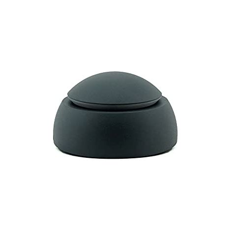 Applique a Led Tondo Nero per Esterno 7w Luce Calda (1/2)