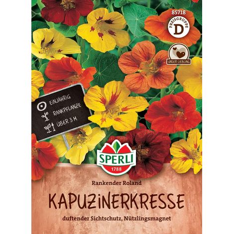 Sperli Kapuzinerkresse Rankender Roland - Blumensamen (1/2)