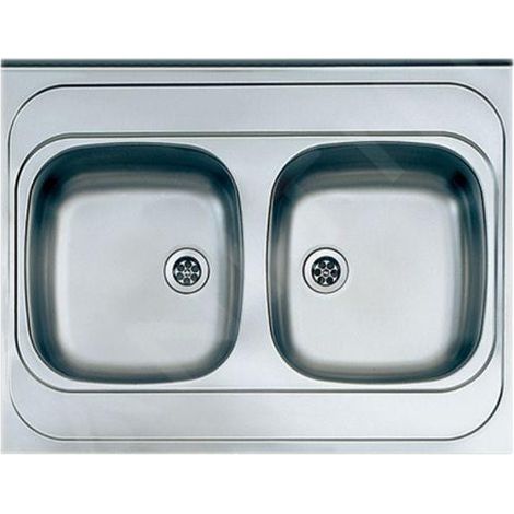 Alveus Classic - Évier 800x600 mm, inox 1009078 (1/2)
