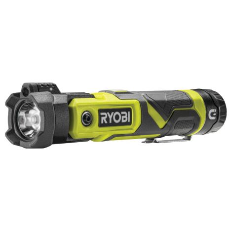 Lampe torche RYOBI 4V USB Lithium - 640 lumens - Sans batterie ni chargeur - RLP4-0