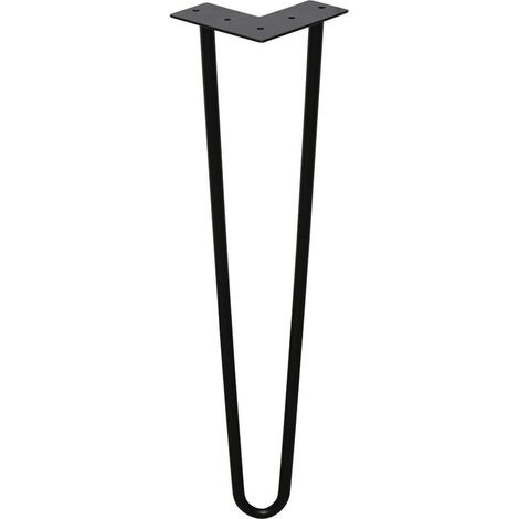 4x pieds en épingle à Hairpin Legs Hairpinlegs Set Hairpin Leg Pieds en épingle à cheveux Hairpins Pieds de table 2 table à manger 35cm