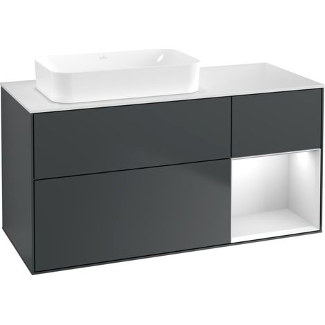 Villeroy & Boch F691MTHG Meuble sous-vasque Finion F69 (1/2)