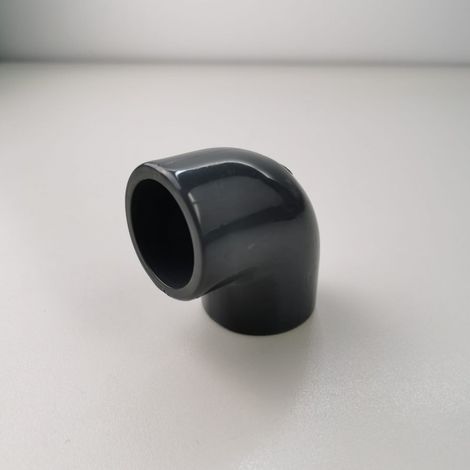 Curva PVC 90 Gradi 32mm, Raccordo a Incollaggio, Giunto Tubo PN16 (1/2)