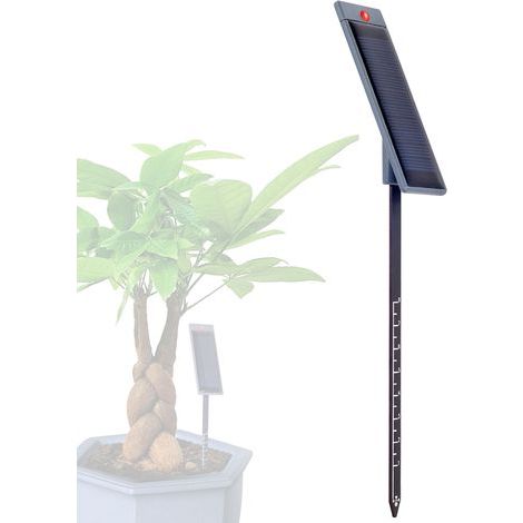 Solar Automatic Soil Moisture Tester for Plant and Flower - Red Indicator Light (1/5)