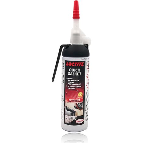 Loctite – Joint d'étanchéité silicone noir 100ml – Remplace les joints pré-découpés – Pour chantiers humides et espaces confinés