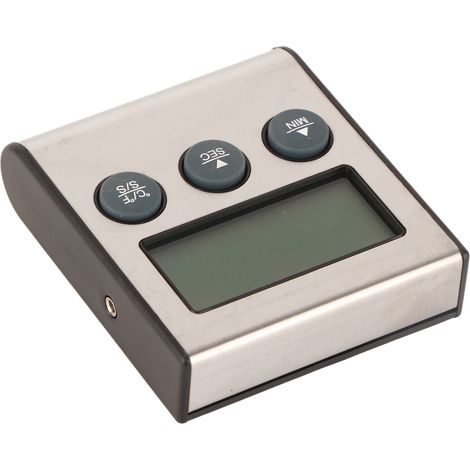 Digitales Kochthermometer mit Sonde, LCD-Anzeige °C/°F, Timer für Grillfleisch (1/5)