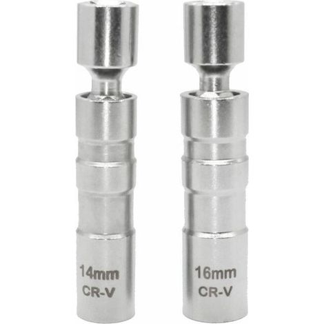 Connecteur de bougie d'allumage pour Nissan, BMW, Volkswagen et Benz, tige courte de 14 mm (1/4)