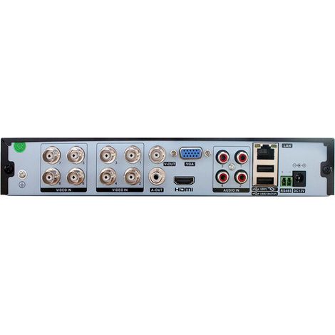 8 Channel Digital Video Recorder AHD/Analog/TVI/CVI/ CCTV DVR P2P Remote Phone Monitoring for Home Office Security Surveillance System (No Hard Drive), n (1/4)